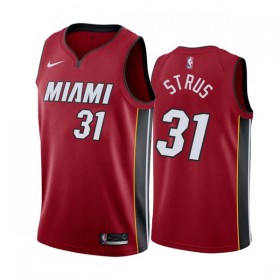 Canotte Uomo Miami Heat Max Strus 31 Nike 2022-23 Statement Edition Rosso Swingman